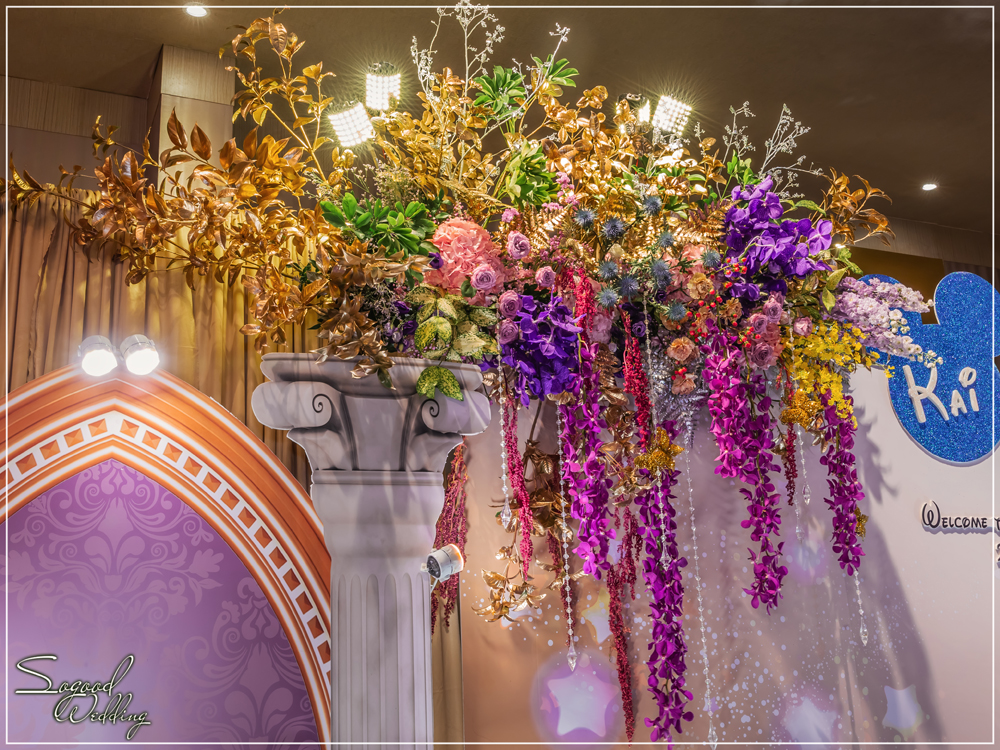 桃園中壢婚禮佈置,阿沐婚禮佈置,米奇米妮風婚禮,巴洛克宮廷風婚禮,主題婚禮客製設計,Sogood Wedding