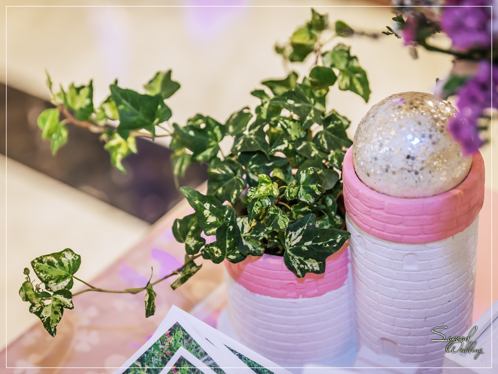 桃園中壢婚禮佈置,皇家薇庭聖雅典威尼斯婚禮佈置,立體城堡風婚禮,浪漫宮廷城堡風婚禮,達菲熊婚禮,主題婚禮客製設計,Sogood Wedding