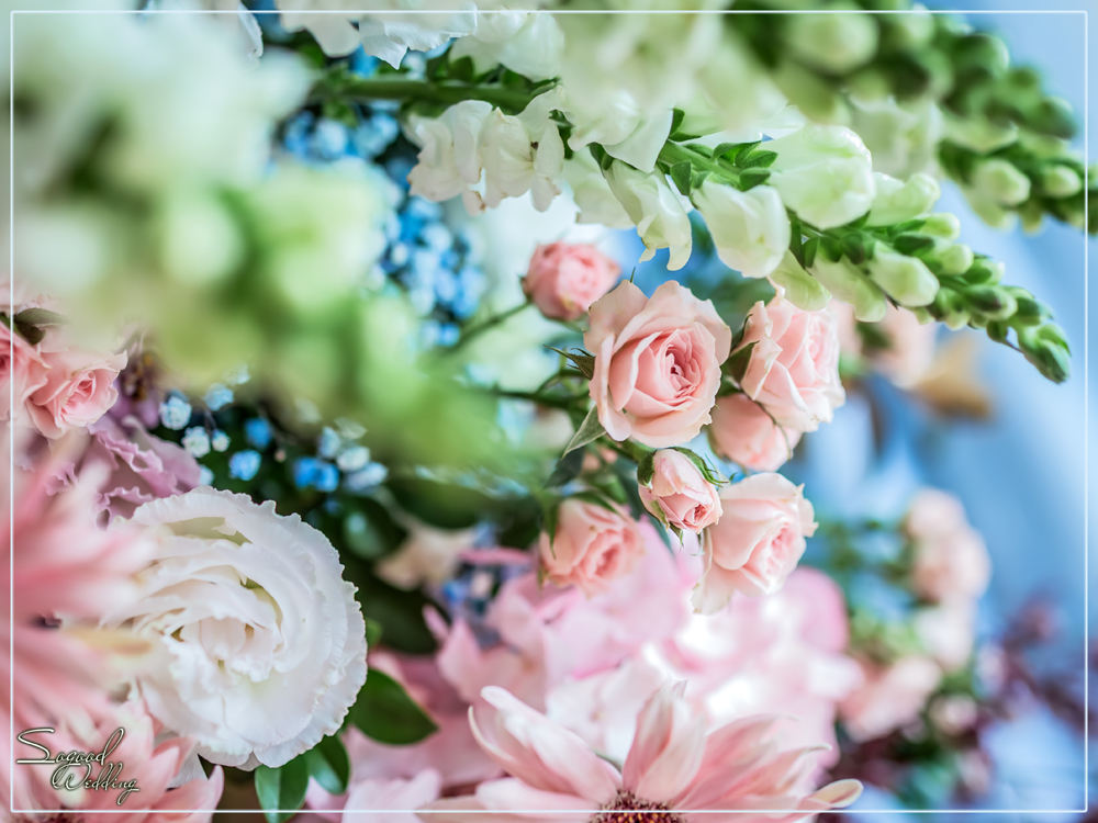 桃園中壢婚禮佈置,揚昇婚禮佈置,揚昇VIP石竹廳嘉蘭廳婚禮佈置,時尚證婚拱門,美式婚禮,主題婚禮客製設計,Sogood Wedding