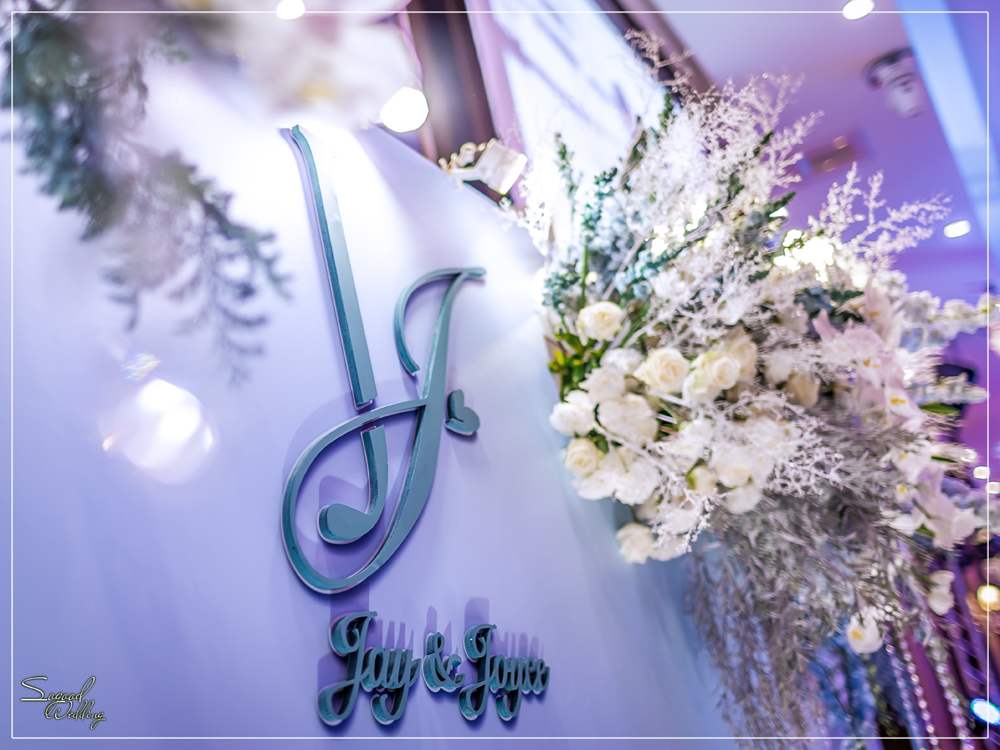 桃園中壢婚禮佈置,南科贊美酒店珍愛廳婚禮佈置,冰雪奇緣婚禮,聖誕雪景婚禮,史努比婚禮,冬季婚禮,主題婚禮客制設計,Sogood Wedding