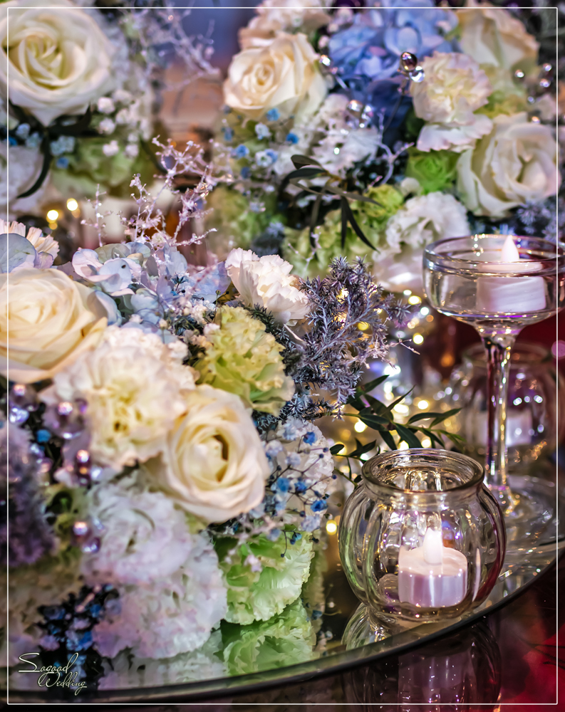 桃園中壢婚禮佈置,南科贊美酒店珍愛廳婚禮佈置,冰雪奇緣婚禮,聖誕雪景婚禮,史努比婚禮,冬季婚禮,主題婚禮客制設計,Sogood Wedding