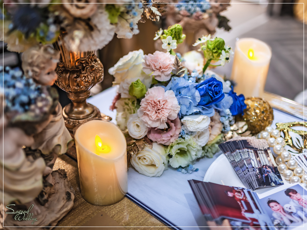 桃園中壢婚禮佈置,皇家薇庭法藍新廳婚禮佈置,華麗宮廷風婚禮,時尚簡約風婚禮,主題婚禮客製設計,Sogood Wedding