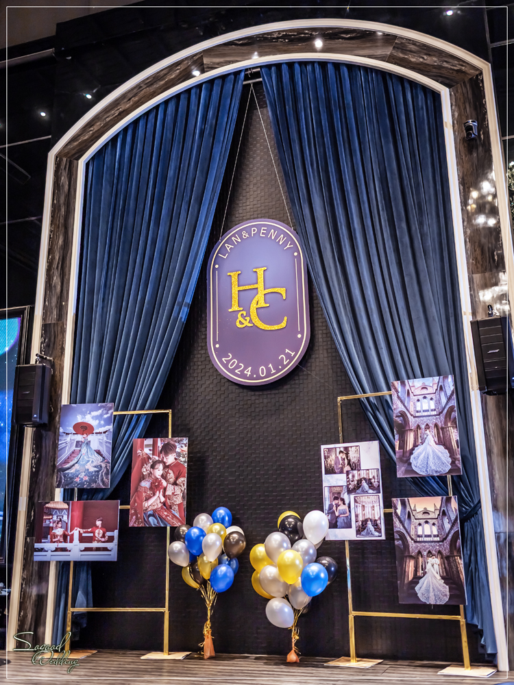 桃園中壢婚禮佈置,皇家薇庭法藍新廳婚禮佈置,華麗宮廷風婚禮,時尚簡約風婚禮,主題婚禮客製設計,Sogood Wedding