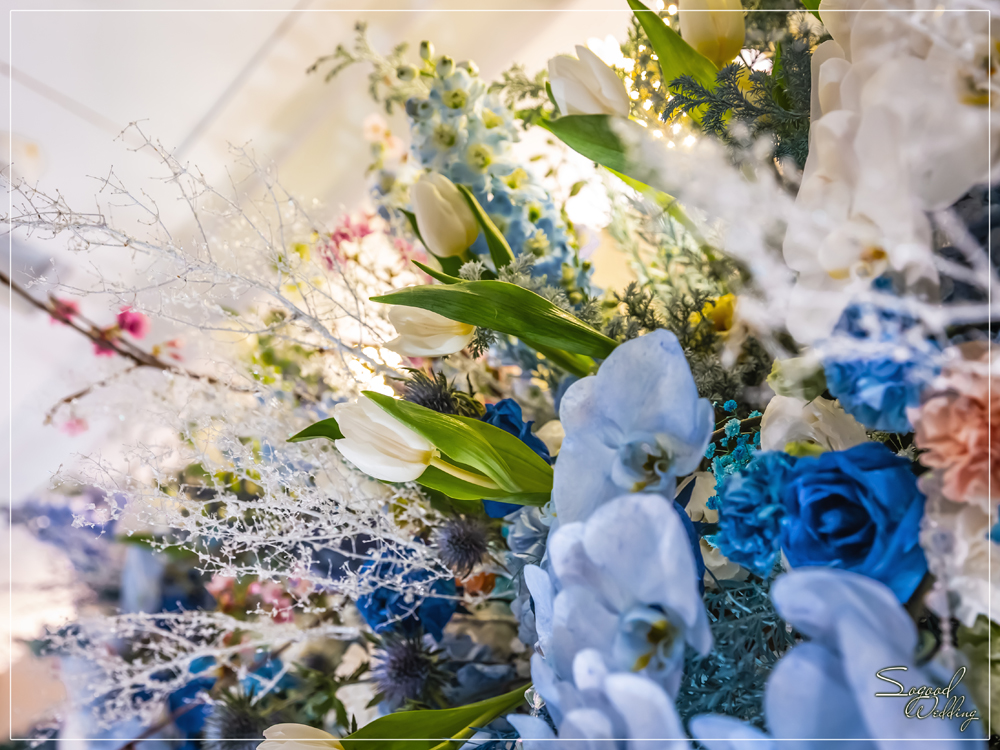 桃園中壢婚禮佈置,香江婚禮佈置,時尚浪漫風婚禮佈置,證婚拱門,相片框佈置,層次背板婚禮,主題婚禮客制設計,Sogood Wedding