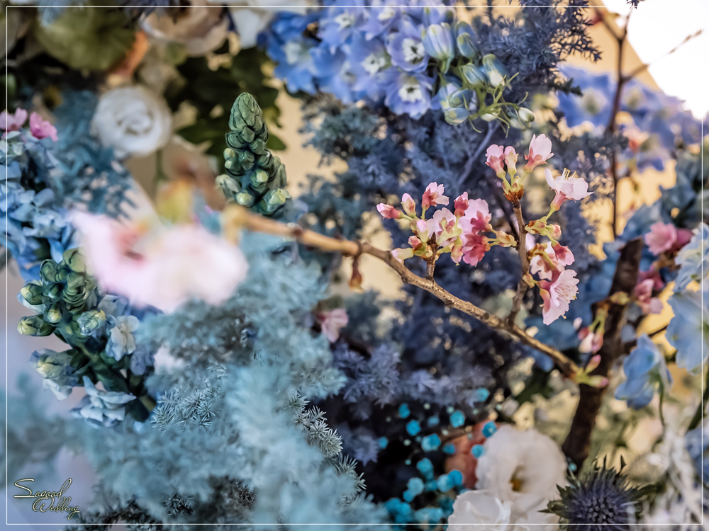 桃園中壢婚禮佈置,香江婚禮佈置,時尚浪漫風婚禮佈置,證婚拱門,相片框佈置,層次背板婚禮,主題婚禮客制設計,Sogood Wedding