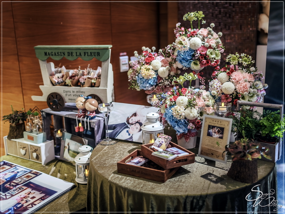 桃園中壢婚禮佈置,青青格麗絲婚禮佈置,格麗絲凱旋廳凱特廳婚禮佈置,旅行風婚禮佈置,戶外自然風婚禮,主題婚禮背板設計,Sogood Wedding